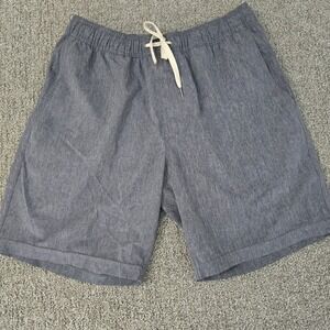 Fair Harbor Swim Performance Shorts Mens M Blue Stretch Beach Surf Vacation